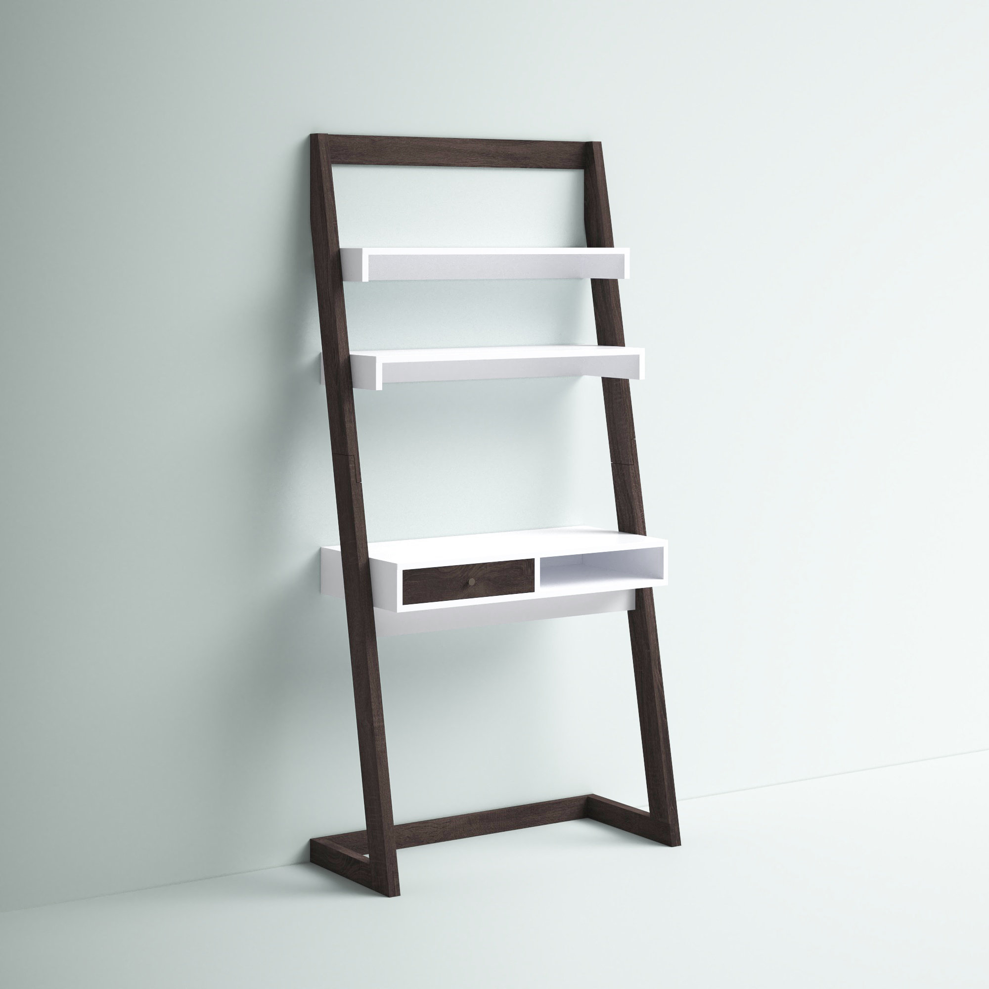 Zipcode Design Justis Leaning Ladder Desk Reviews Wayfair